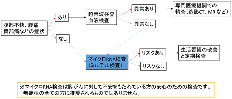 膵がん診療におけるマイクロRNA検査(ミルテル検査)の利用法